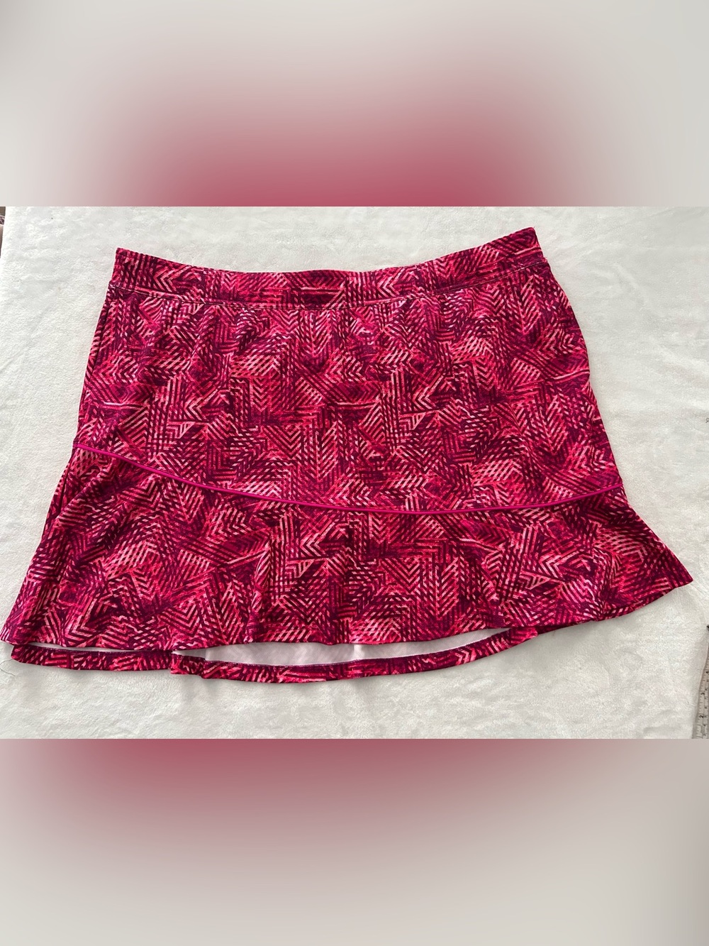 Made For Life Geometric Active Athletic Tennis Golf Quick Dri Skort Women’s 2X